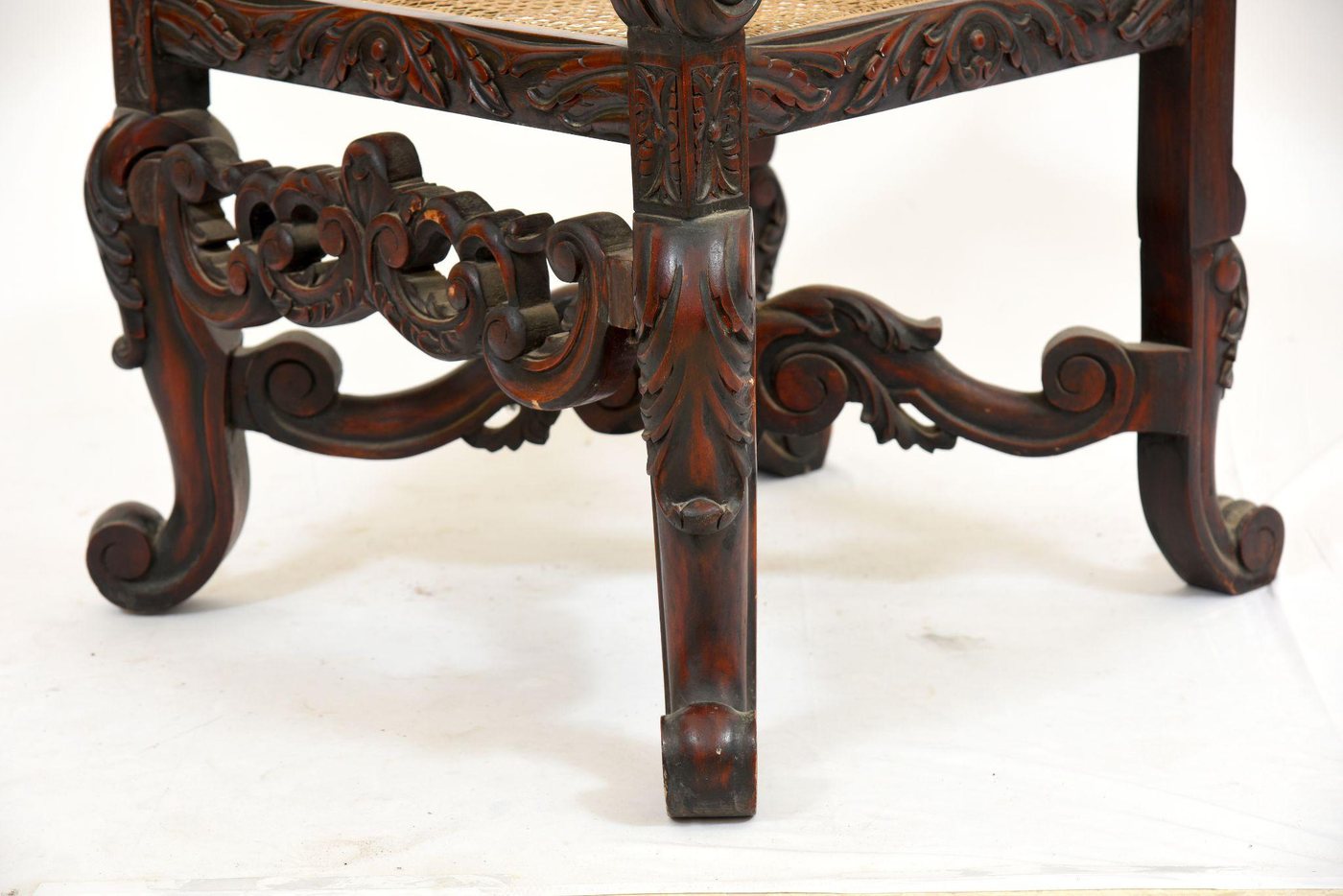Chair Carved Leg Detail